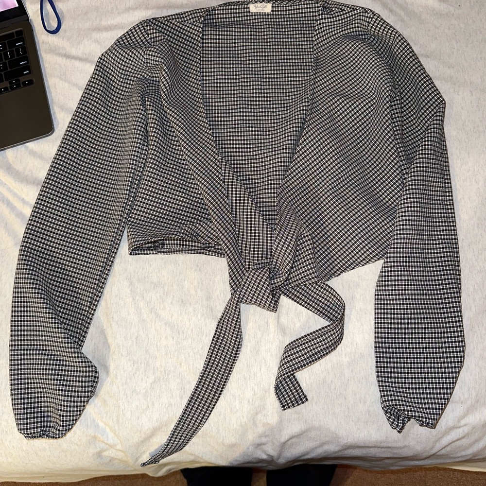 brandy melville tie top